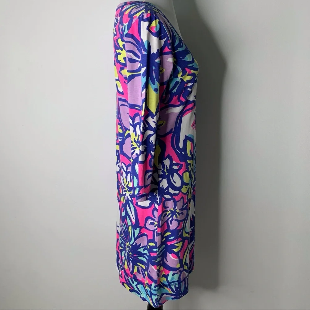 Lilly Pulitzer #81319 Women's Tropical Pink Catwalkin Palmetto Dress Size Small - Picture 6 of 15